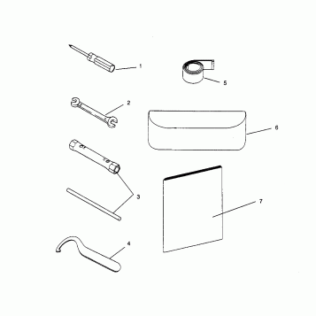 TOOL KIT XLT 0966756 (4933823382C014)