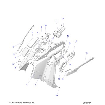 BODY, CONSOLE - S26TDE9FS (C602787)
