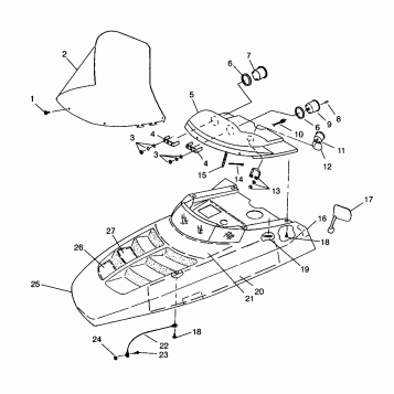 HOOD CLASSIC 0963865 (4935383538A011)