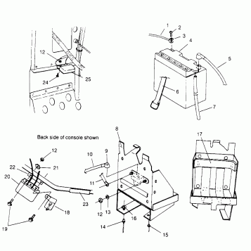 BATTERY BOX CLASSIC 0963865 (4935383538A014)