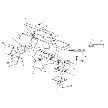 STEERING - HANDLEBAR CLASSIC 0963865 (4935383538B003)