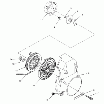 RECOIL STARTER CLASSIC 0963865 (4935383538D001)