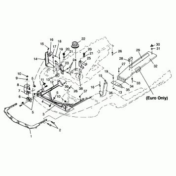 NOSEPAN 500 EFI 0963774 and EUROPEAN 500 EFI E963774 (4936183618A010)