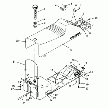 SEAT and GAS TANK ULTRA SP 0960678 and EUROPEAN ULTRA SP E960678 (4937083708A007)