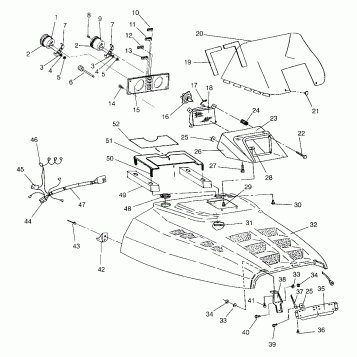 HOOD ULTRA SP 0960678 and EUROPEAN ULTRA SP E960678 (4937083708A010)