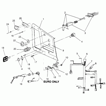 CONSOLE ULTRA SP 0960678 and EUROPEAN ULTRA SP E960678 (4937083708A012)