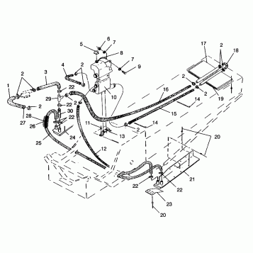 COOLING SYSTEM ULTRA SP 0960678 and EUROPEAN ULTRA SP E960678 (4937083708B005)