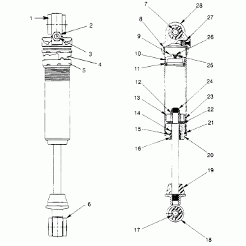FOX SHOCK - IFS LH, RH ULTRA SP 0960678 and EUROPEAN ULTRA SP E960678 (4937083708C005)
