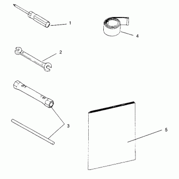 TOOL KIT ULTRA SP 0960678 and EUROPEAN ULTRA SP E960678 (4937083708D004)