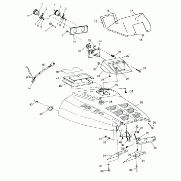 HOOD SUPER SPORT 0970761 (4937643764A009)