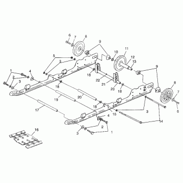 SUSPENSION SUPER SPORT 0970761 (4937643764B008)