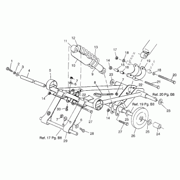 FRONT TORQUE ARM SUPER SPORT 0970761 (4937643764B011)