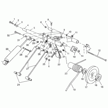 REAR TORQUE ARM SUPER SPORT 0970743 (4937643764B012)