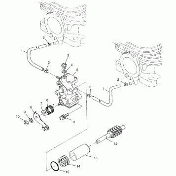 OIL PUMP SUPER SPORT 0970761 (4937643764C009)
