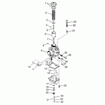 CARBURETOR SUPER SPORT 0970761 (4937643764C010)