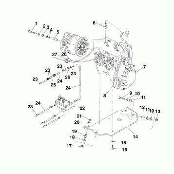 ENGINE MOUNTING - E970243 (4937673767c005)