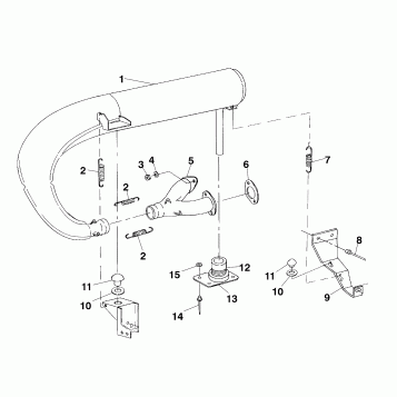 EXHAUST SYSTEM - E970243 (4937673767c006)