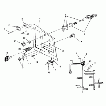 CONSOLE XLT 0970756, XLT SKS 0970556,  and XLT RMK 0970956 (4937693769A014)