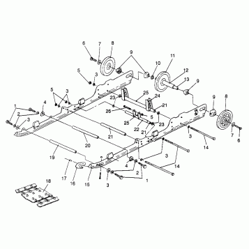 SUSPENSION XLT SKS 0970556,  and XLT RMK 0970956 (4937693769B012)