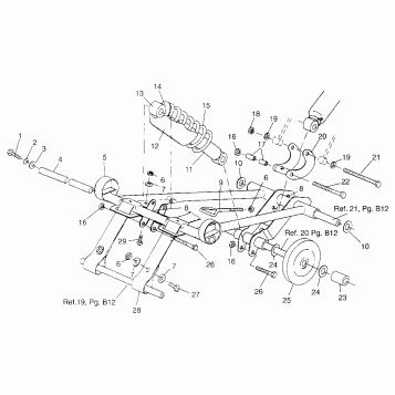 FRONT TORQUE ARM (XLT/RMK) XLT 0970756 and XLT RMK 0970956 (4937693769C001)