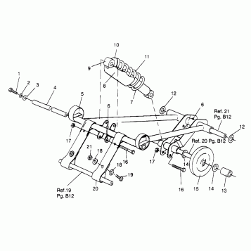 FRONT TORQUE ARM (SKS) XLT SKS 0970556 (4937693769C002)