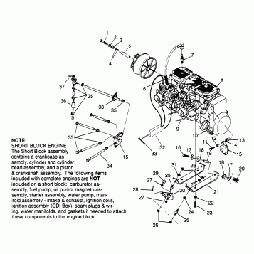 ENGINE MOUNTING XLT 0970756, XLT SKS 0970556, and XLT RMK 0970956 (4937693769C008)