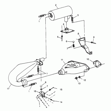 EXHAUST SYSTEM XLT 0970756, XLT SKS 0970556,  and XLT RMK 0970956 (4937693769C009)
