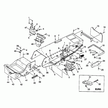 TUNNEL XLT TOURING 0973357 and EUROPEAN XLT TOURING E973357 (4937723772A005)