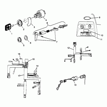 IGNITION and WIRE HARNESS XLT TOURING 0973357 and EUROPEAN XLT TOURING E973 (4937723772A010)
