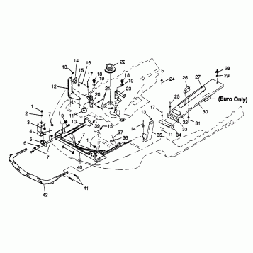 NOSEPAN XLT TOURING 0973357 and EUROPEAN XLT TOURING E973357 (4937723772A012)