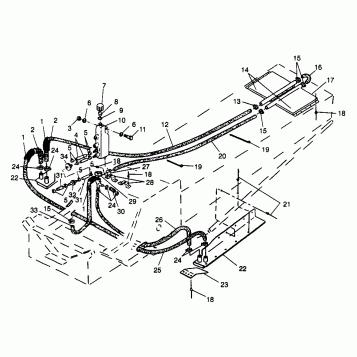 COOLING SYSTEM XLT TOURING 0973357 and EUROPEAN XLT TOURING E973357 (4937723772B008)
