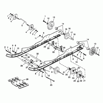 SUSPENSION XLT TOURING 0973357 and EUROPEAN XLT TOURING E973357 (4937723772B011)