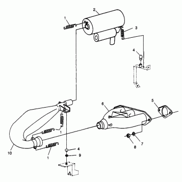 EXHAUST SYSTEM XLT TOURING 0973357 and EUROPEAN XLT TOURING E973357 (4937723772C005)