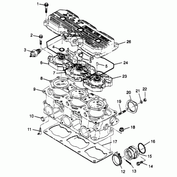 CYLINDER XLT TOURING 0973357 and EUROPEAN XLT TOURING E973357 (4937723772C008)