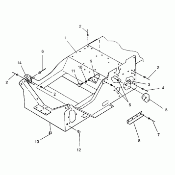 BULKHEAD XLT SP 0976676 (4937753775A005)