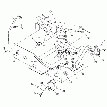 STEERING XLT SP 0976676 (4937753775B005)