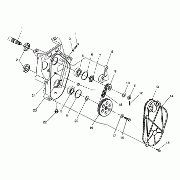 CHAINCASE XLT SP 0976676 (4937753775B008)