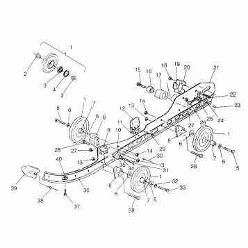 SUSPENSION XLT SP 0976676 (4937753775B010)