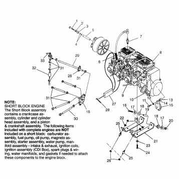 ENGINE MOUNTING - 0976676 (4937753775C003)