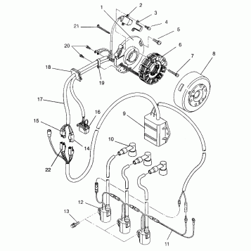 MAGNETO XLT SP 0976676 (4937753775D002)