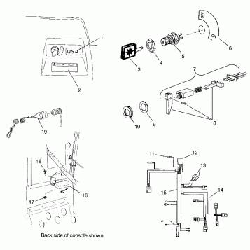 IGNITION and WIRE HARNESS XLT LTD 0973756 and EUROPEAN XLT LTD E973756 (4937793779A012)