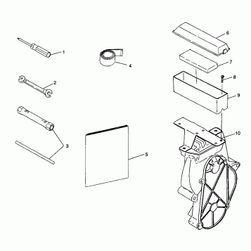 TOOL KIT XLT LTD 0973756 and EUROPEAN XLT LTD E973756 (4937793779B014)