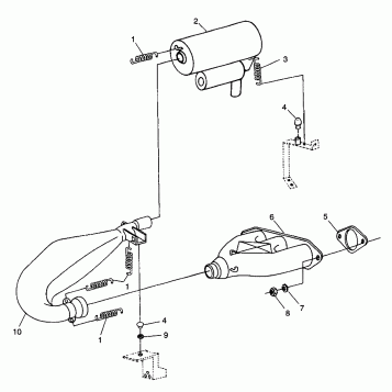 EXHAUST SYSTEM XLT LTD 0973756 and EUROPEAN XLT LTD E973756 (4937793779C002)