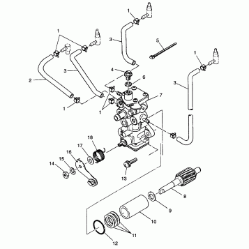 OIL PUMP XLT LTD 0973756 and EUROPEAN XLT LTD E973756 (4937793779C010)