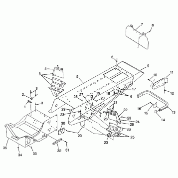 TUNNEL (RMK) Storm RMK 0975982 (4937823782A006)