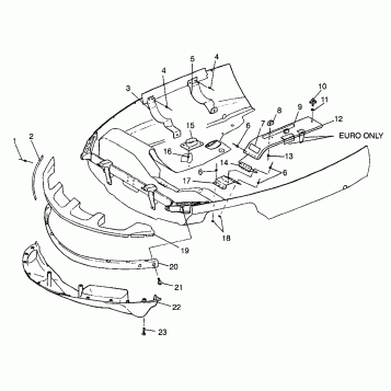 NOSEPAN Storm 0975782, Storm S.E. H975782, European Storm S.E. E975782,  an (4937823782A008)