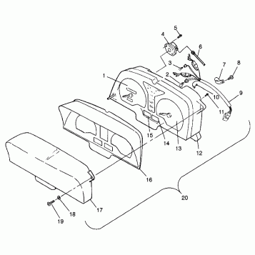 INSTRUMENTS Storm 0975782, Storm S.E. H975782, European Storm S.E. E975782, (4937823782A014)