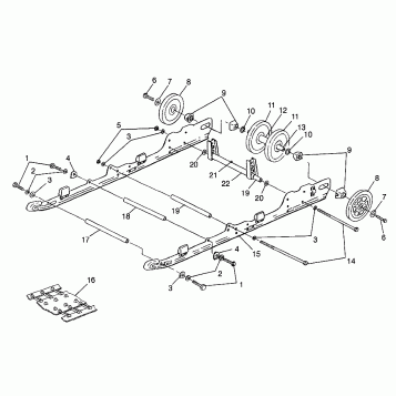 SUSPENSION (STORM/STORM SE) Storm 0975782, Storm SE H975782 and European St (4937823782B013)