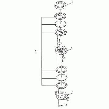FUEL PUMP Storm 0975782, Storm S.E. H975782, European Storm S.E. E975782, (4937823782D007)