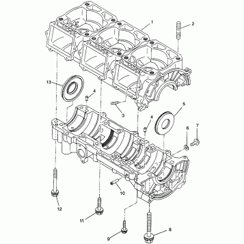 CRANKCASE - H975677 (4937963796C010)